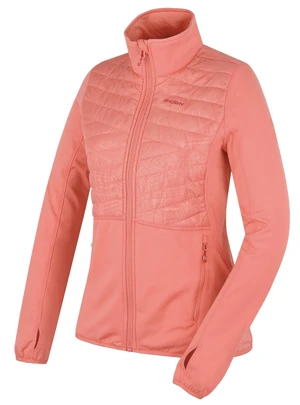 Husky  Airy L light orange, S Dámska mikina na zips