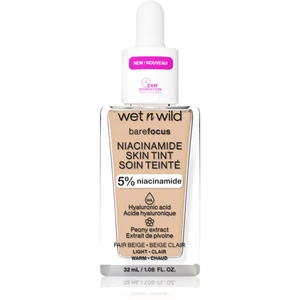 Wet n Wild Bare Focus Niacinamide Skin Tint ľahký hydratačný make-up odtieň Fair Beige 32 ml