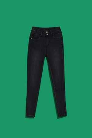 WOMEN'S JEANS L-JE-4021 GRAPHITE