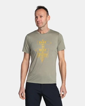 Men's functional T-shirt Kilpi GAROVE-M Dark green