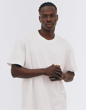 Organic Basics True Boxy Fit Tee White L