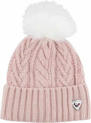 Rossignol Mady X3 Womens Beanie Powder Pink UNI Lyžařská čepice