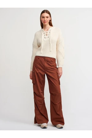 Dilvin 70390 Cargo Pants-brown