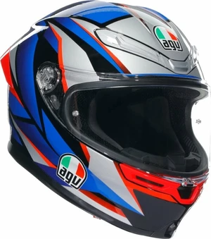 AGV K6 S Slashcut Black/Blue/Red L Bukósisak