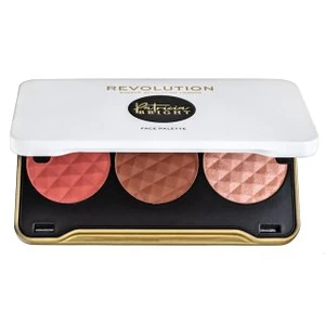 Makeup Revolution Patricia Bright Face Palette - You Are Gold multifunkčná paleta 22 g