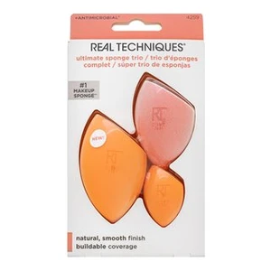 Real Techniques Ultimate Sponge Trio 3 pcs houbička na make-up