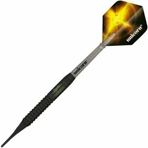 Unicorn Darts Black Brass S/T Softip 17 g Dardo