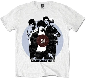 The Who Camiseta de manga corta Maximum R&B Unisex Blanco M