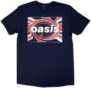 Oasis Camiseta de manga corta Union Jack Unisex Navy Blue L