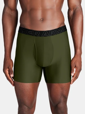 Zelené pánske boxerky Under Armour M UA Perf Tech 6in