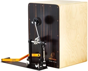 Ortega OSTBCJ-BU-O Stomp Box Bundle Natural Cajon special