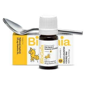 BIOGAIA Protectis Detské kvapky s vitamínom D 5 ml