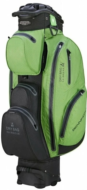 Bennington QO 14 Water Resistant Fury Green/Black Torba na wózek golfowy