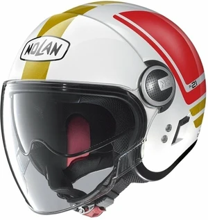 Nolan N21 Visor Flybridge Metal White Gold/Red/Green XXS Casco