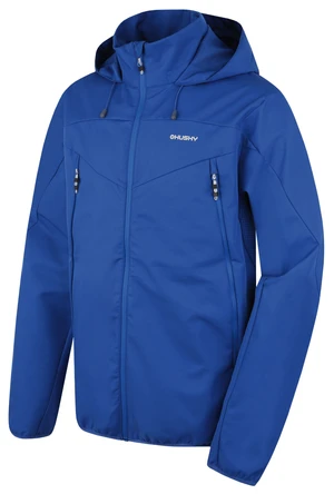 Husky Sonny M XL, blue Pánská softshell bunda