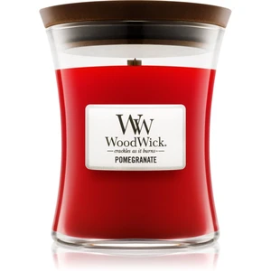 Woodwick Pomegranate vonná sviečka s dreveným knotom 275 g