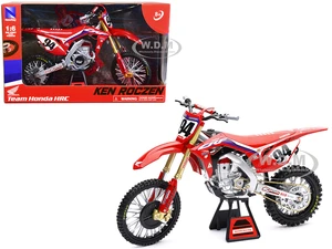 Honda CRF 450R Dirt Bike Motorcycle 94 Ken Roczen Red "Team Honda HRC" 1/6 Diecast Model by New Ray