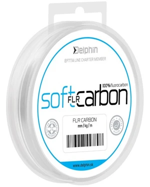 Delphin fluorocarbon 100% soft flr carbon - 0,148 mm 1,76 kg 50 m