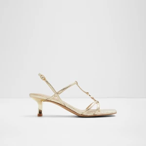 Women's heeled sandals in gold ALDO Josefina