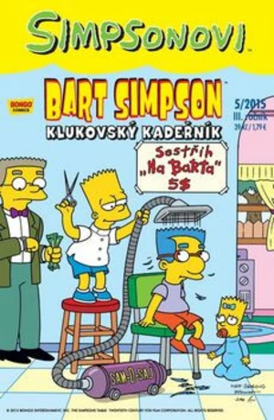 Bart Simpson Klukovský kadeřník - Matt Groening