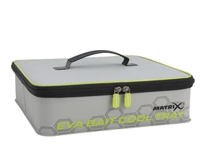 Matrix pouzdro na nástrahy eva bait cooler tray light grey inc 4 tubs