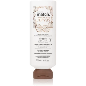 Match. Science of Curves bezoplachový kondicionér pro vlnité a kudrnaté vlasy 300 ml