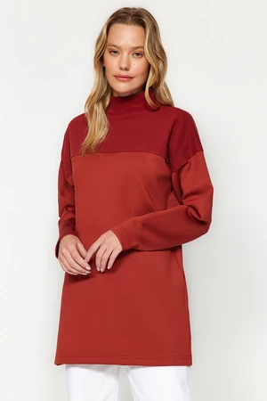 Trendyol Tile Color Block Knitted Tunic