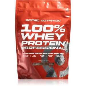 Scitec Nutrition 100% Whey Protein Professional srvátkový proteín s tráviacimi enzýmami príchuť Chocolate 500 g