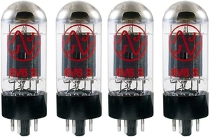 JJ Electronic 6V6S Power Amp Valve Matched Quads