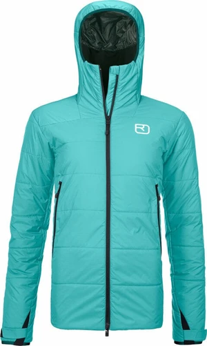 Ortovox Swisswool Zinal Jacket W Ice Waterfall XS Veste de ski