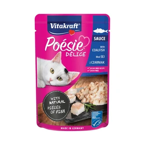 Vitakraft Poésie Délice Sauce treska tmavá 85 g