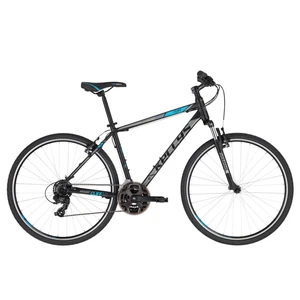 Pánské crossové kolo KELLYS CLIFF 10 28" 7.0  Black Blue  M (19", 165-180 cm)