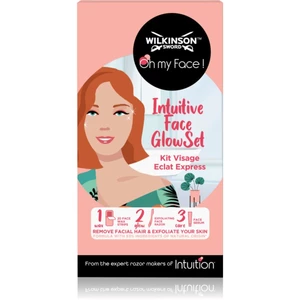 Wilkinson Sword Oh my Face! Intuitive Face Glow Set depilačná sada