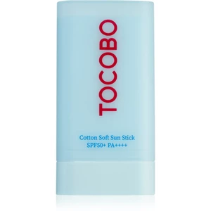 TOCOBO Cotton Soft Sun Stick ochranná hydratační tyčinka s matným efektem SPF 50+ SPF 50+ 19 g