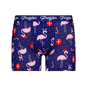 Men's boxers Flamingo Frogies Christmas