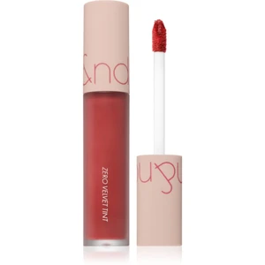 rom&nd Zero Velvet Tint krémová rtěnka s matným efektem odstín #16 Burny Nude 5,5 g