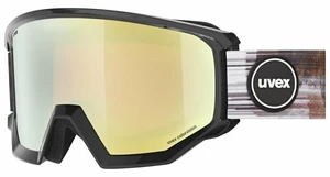 UVEX Athletic CV Ski Black Shiny Mirror Gold/CV Orange Lyžiarske okuliare