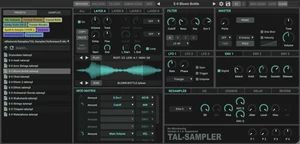 TAL SOFTWARE Sampler (Digitálny produkt)