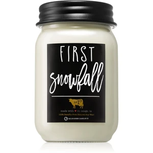 Milkhouse Candle Co. Farmhouse First Snowfall vonná svíčka Mason Jar 369 g