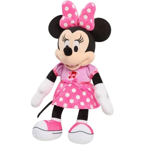 Just Play Minnie Mouse Spievajúci plyšák v bodkových šatách 30 cm