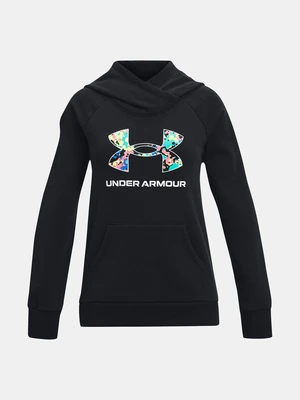 Mikina Under Armour Rival Logo Hoodie - čierna