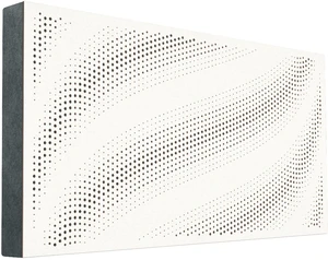 Mega Acoustic FiberPRO120 Tangens White/Gray Absorbent Holzplatte