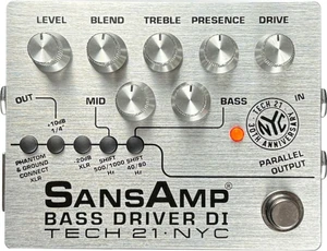 Tech 21 SansAmp Bass Driver D.I. 30th Anniversary Efekt do gitary basowej