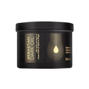 Sebastian Professional Dark Oil Lightweight Mask vyživující maska pro uhlazení a lesk vlasů 500 ml