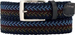 Alberto Multicolor Braided Black 95 cm Szalag