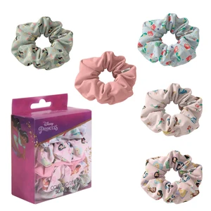 HAIR ACCESSORIES SCRUNCHIES 5 PIECES PRINCESS