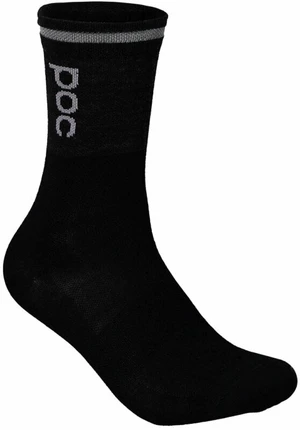 POC Thermal Grey/Uranium Black M Skarpety kolarskie