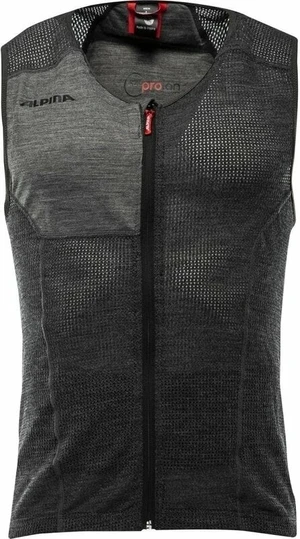 Alpina Prolan Men Vest Protector Dark Gray XL Protecteur de ski