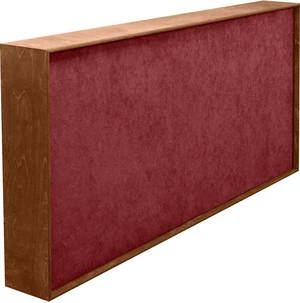 Mega Acoustic FiberExcellent120 Alder/Dark Red Absorbent Holzplatte