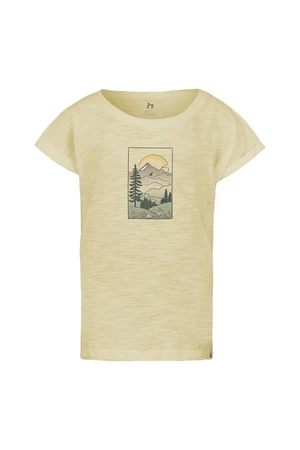 Cotton T-shirt for girls Hannah KAIA JR chardonnay